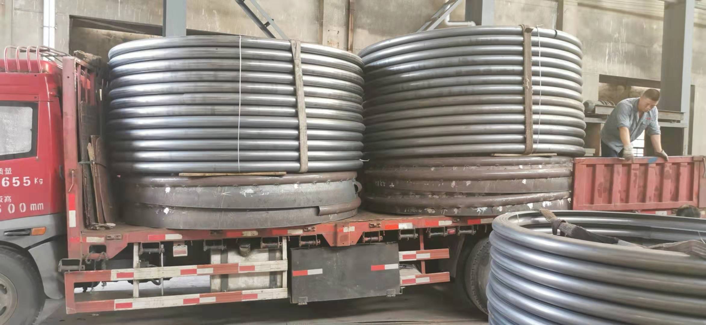 半圆管发货现场 半圆管发货现场